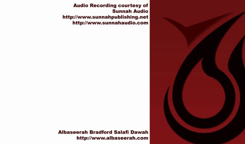 Shaykh Ubayd al Jaabiree Advises the Muslims of Iraq and Palestine