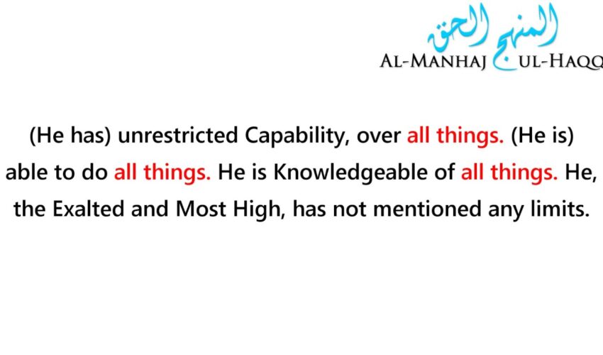 Refuting the Claim that Allah Cannot Do All Things – By Shaykh Saalih Al-Fawzaan