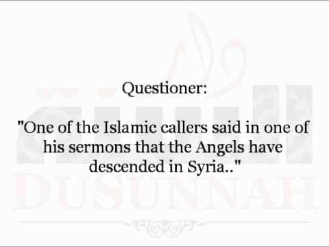 The Angels have Descended in Syria?