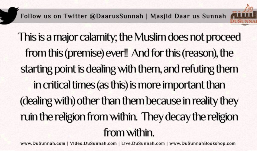 Beware of the Mukhathila | Shaykh Muhammad al-Madkhalee