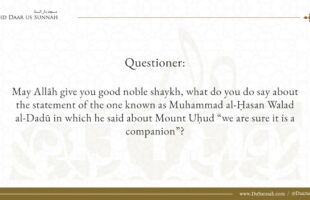 Is Mount Uhud a Companion of the Prophet ﷺ? | Shaykh Arafat al-Muhammady