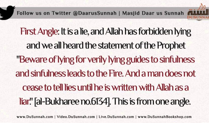 Beware of Lying for Verily Lying Guides to Sinfulness – April Fools Day |
