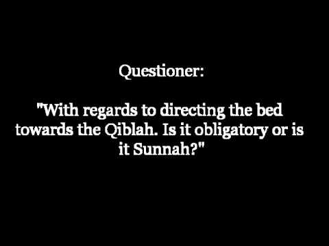 Do I have to Sleep towards the Qiblah?