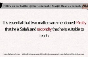 Don’t Just Assume he is Salafi. Make Sure he is Salafi! | Shaykh Ahmad Bazmool