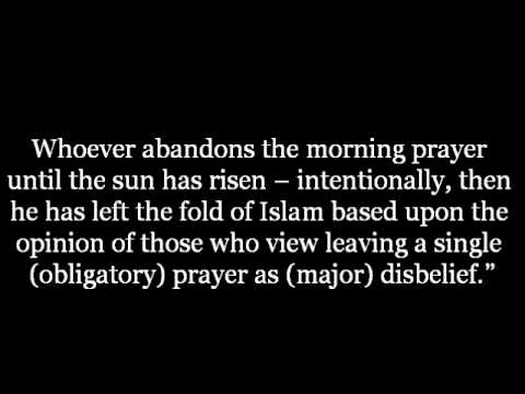 Praying Fajr Prayer after Sunrise | Shaykh Ahmed an-Najmee