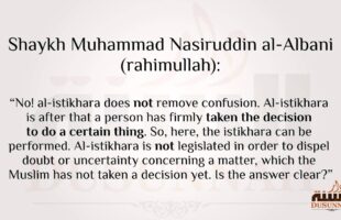 Salat Al Istikhara | Shaykh Muhammed Nasiruddeen Al Albani