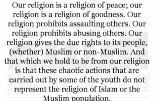 **SPREAD THIS – MAKE THIS VIRAL** The Correct Stance of Every Muslim on the Film about Muhammed