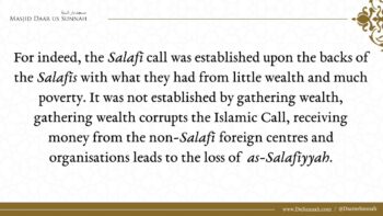 Suffice with Little, and Do Not Seek Wealth from the Hizbis | Shaykh Rabee ibn Hadi al-Madkhali