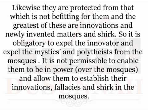 The Masjids are Protected from Shirk, Innovators and Filth | Shaykh Fawzan
