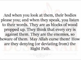 The Reason for Revelation:Surat Al-Munāfiqoon