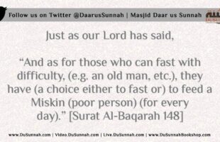 What Should a Person Do if he is Permenantly ill and Cannot Fast? – Shaykh Muqbil ibn Hadee