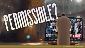 Praying Behind a Television Broadcast | Shaykh Salih al-Luhaydan